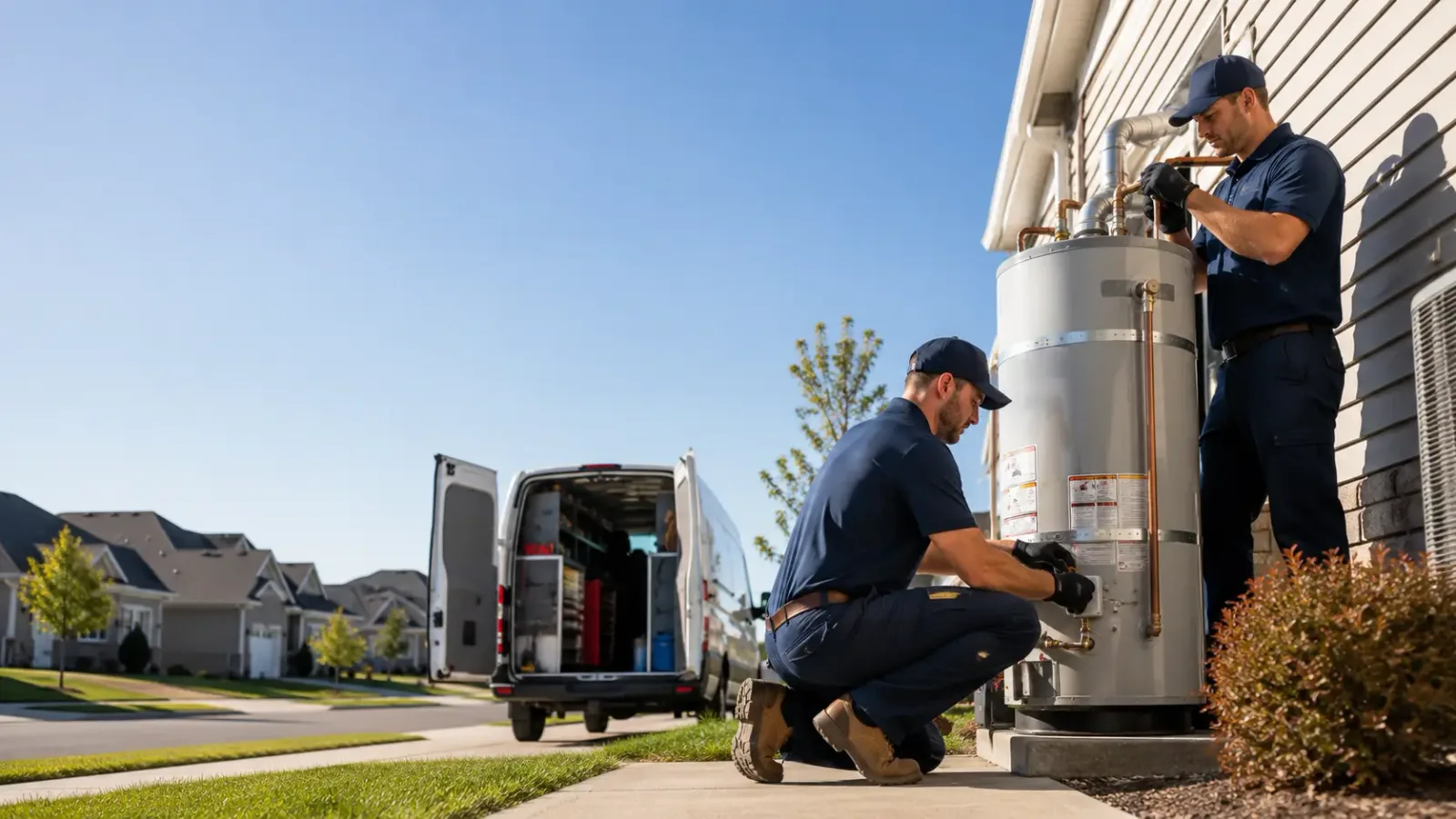 Water Heater Installation in Minto, ND